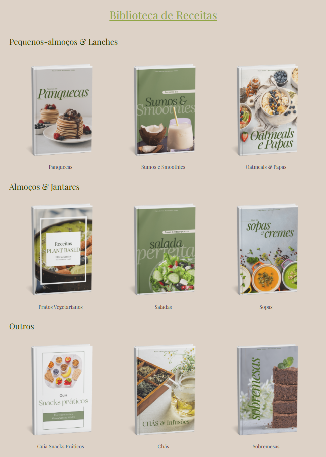 Biblioteca de receitas
